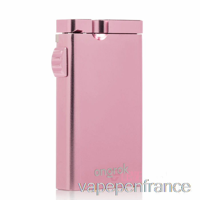 Stylo Vape En Or Rose De Pirogue En Aluminium D'ongrok